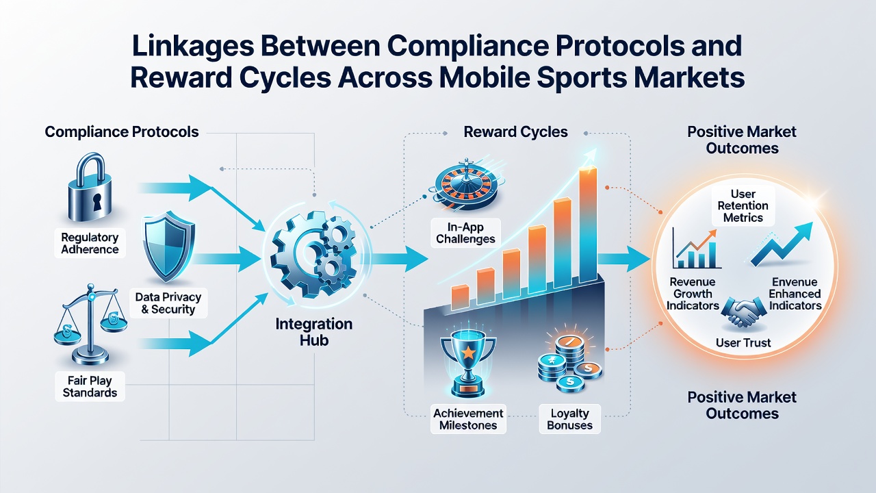 Integration von Compliance und Belohnungen in mobilen Sportwetten-Apps